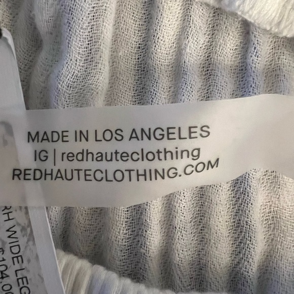 🆕 ❤️🔥Red Haute Wide Leg Pant - Picture 10 of 11